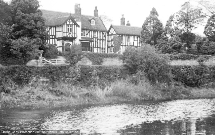 Photo of Gawsworth, The Vicarage From Lake c.1950