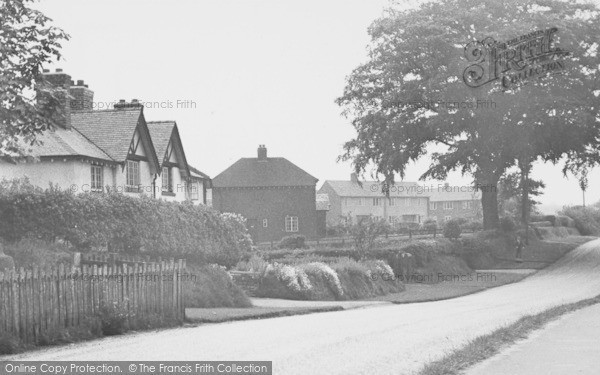 Photo of Gawsworth, The Village c.1955