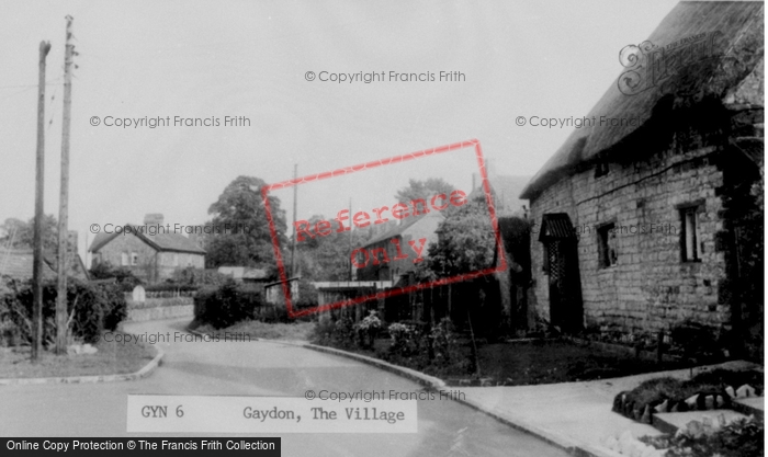 Photo of Gaydon, The Village c.1955