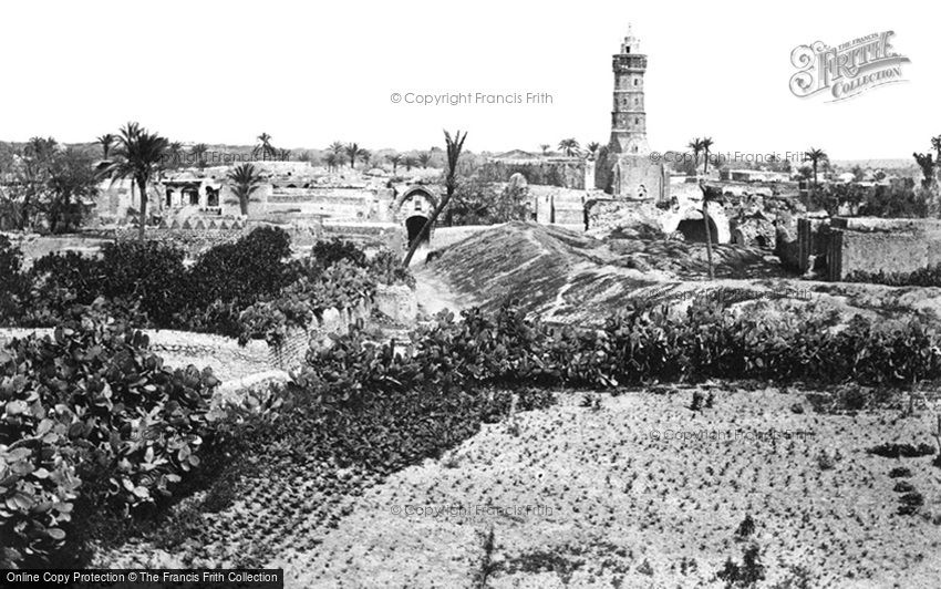 Gaza, the Old Town 1858