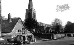 Geddington, St Mary Magdalene's Church c1955