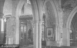 St Mary Magdalene's Church Interior c.1955, Geddington