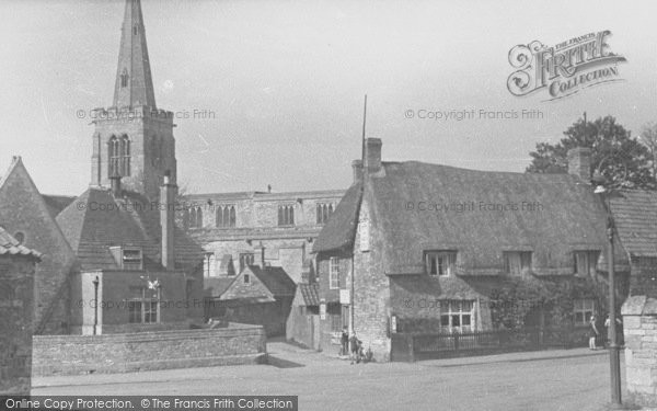 Photo of Geddington, The Church c.1955