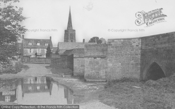 Photo of Geddington, The Ford And Bridge c.1955