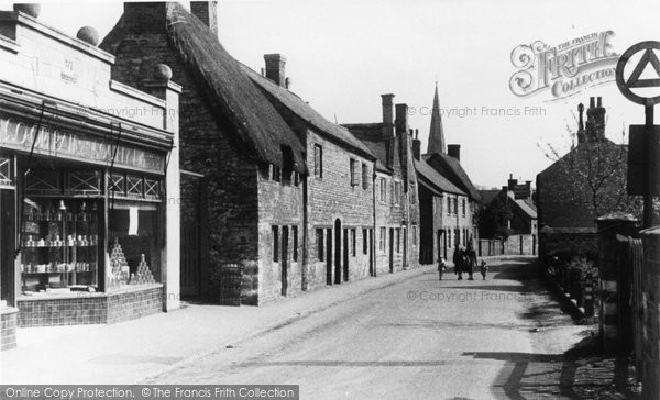 Photo of Geddington, The Village c.1955