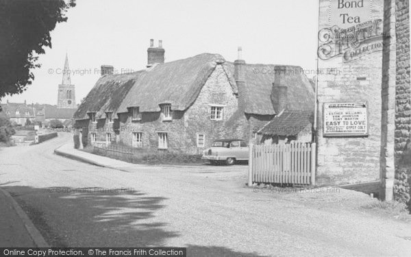 Photo of Geddington, The Village c.1955