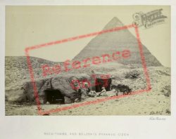 Rock-Tombs And Belzoni's Pyramid 1857, Geezeh