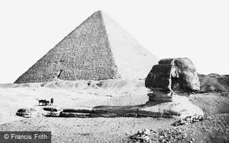 Geezeh, the Sphynx and Great Pyramid 1859