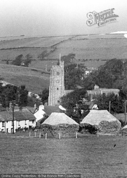 Photo of Georgeham, St George's Church c.1955