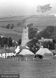 St George's Church c.1955, Georgeham