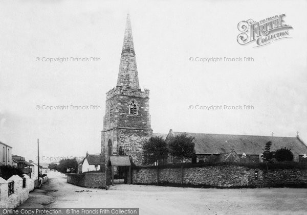 Photo of Gerrans, St Gerrans Church 1895