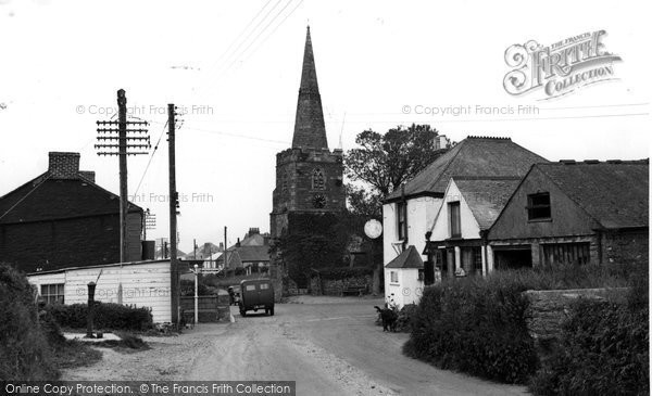 Photo of Gerrans, St Gerrans Church c.1955