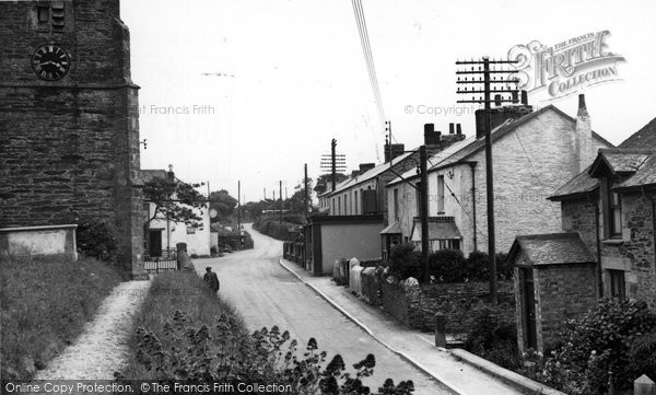 Photo of Gerrans, The Village c.1955