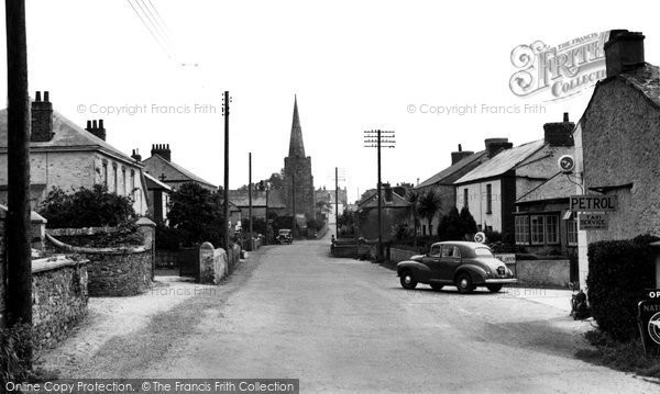 Photo of Gerrans, The Village c.1955