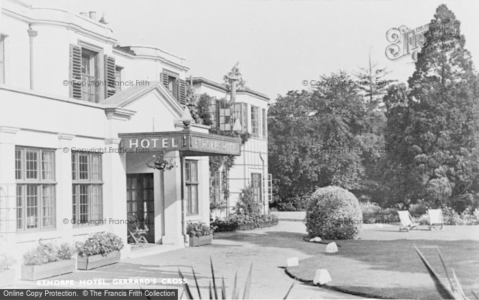 Photo of Gerrards Cross, Ethorpe Hotel c.1950