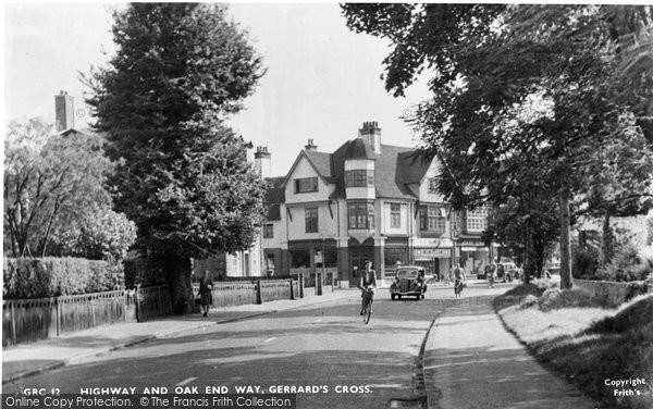 Photo of Gerrards Cross, Highway And Oak End Way c.1950