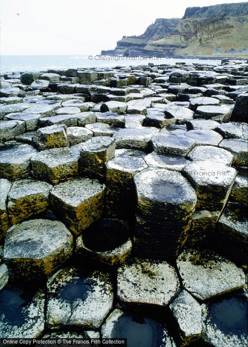 Photo of Giant's Causeway, Basalt Columns And Chimney Tops c.1990