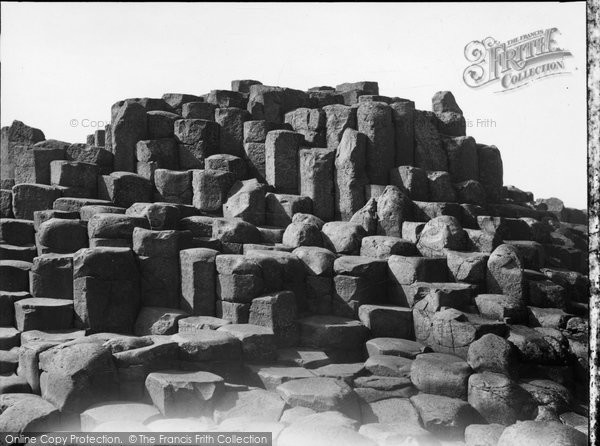 Photo of Giant's Causeway, c.1930