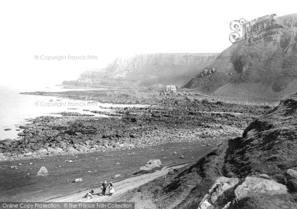 Photo of Giant's Causeway, Coastal View c.1897