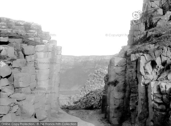 Photo of Giant's Causeway, The Gateway  c.1897