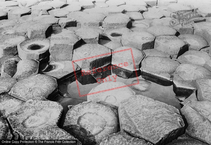 Photo of Giant's Causeway, The Lady's Fan 1897