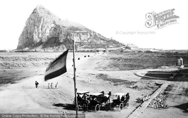 Photo of Gibraltar, c.1870