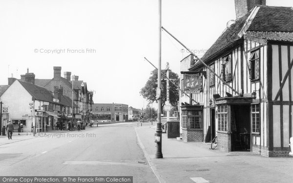 Photo of Gidea Park, Main Road And The Ship c.1960