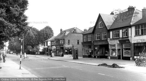 Photo of Gidea Park, Main Road c.1960