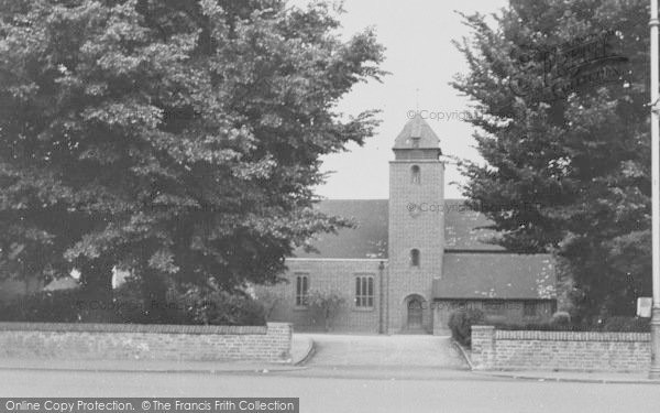 Photo of Gidea Park, The Church c.1950