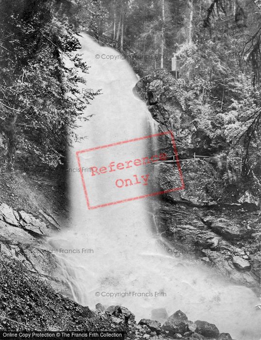 Photo of Giessbach, Upper Fall c.1872