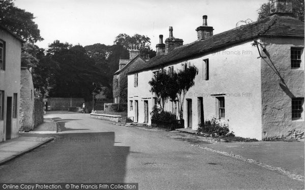 Photo of Giggleswick, Old Cottages c.1955