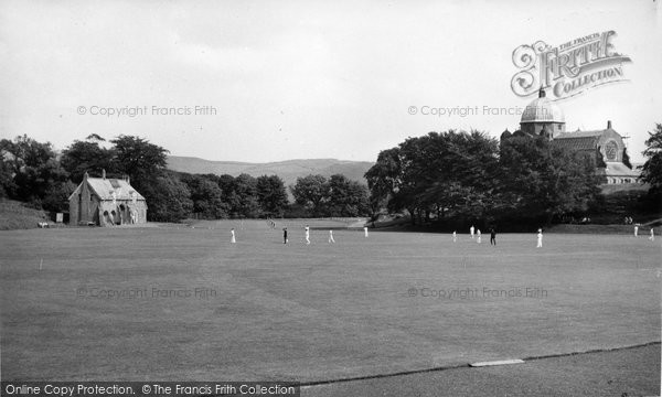 Photo of Giggleswick, School Cricket Field c.1955