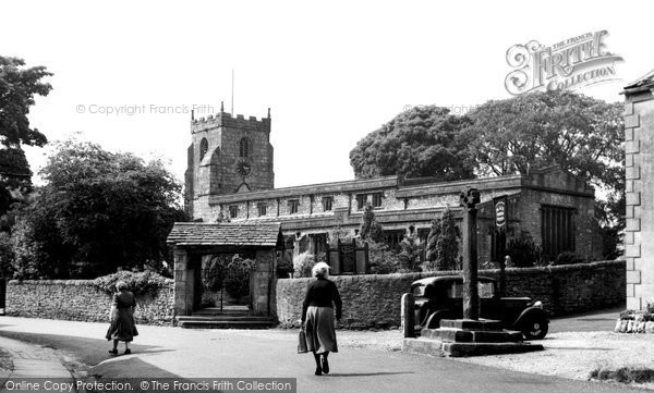 Photo of Giggleswick, St Alkelda's Church c.1955