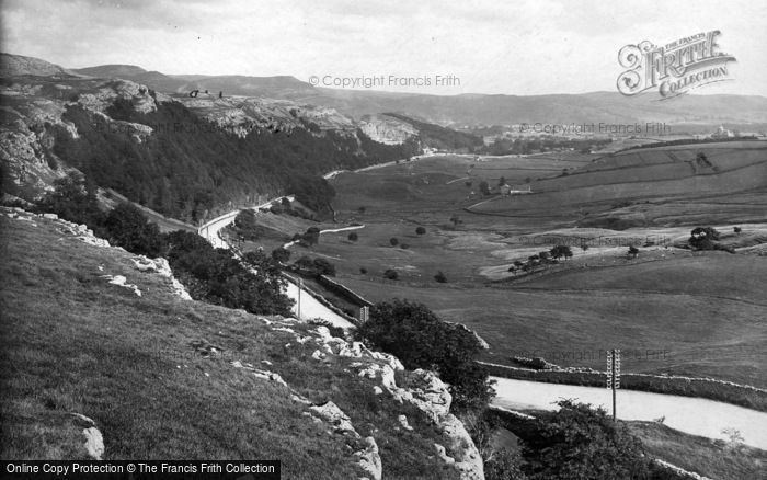 Photo of Giggleswick, The View From Giggleswick Scar 1921