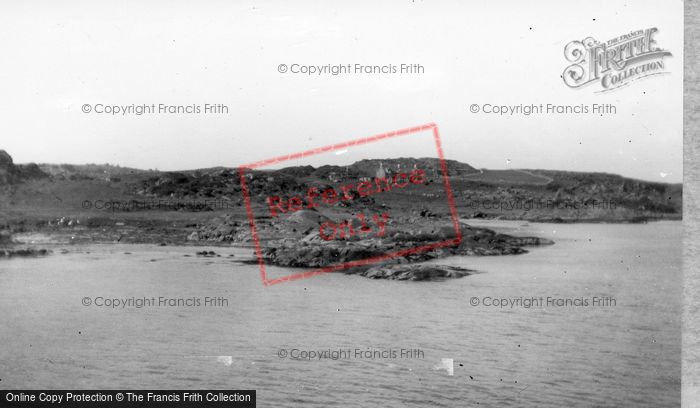 Photo of Gigha, Gigulum Cottages From The Pier c.1955