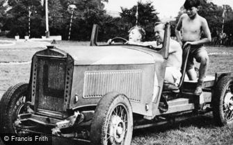 Gileston, White Star Boys Camp, 'Learn to Drive' c1950