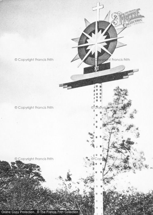 Photo of Gileston, White Star Boys Camp, The Totem Pole c.1950