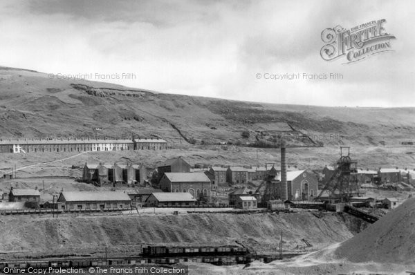 Photo of Gilfach Goch, Colliery c.1955