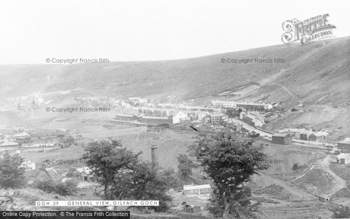 Photo of Gilfach Goch, General View c.1955