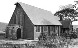 St Margaret's Church c.1955, Gilfach