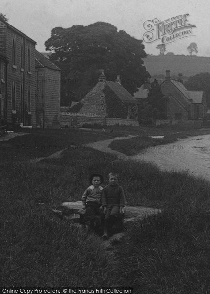 Photo of Gilling West, Boys In The Village 1913