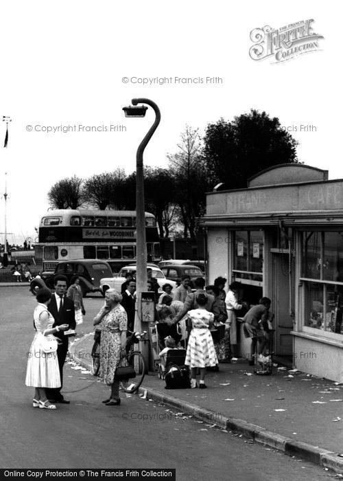 Photo of Gillingham, Entrance To The Strand, People c.1955