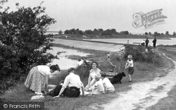 Family By The Medway c.1955, Gillingham