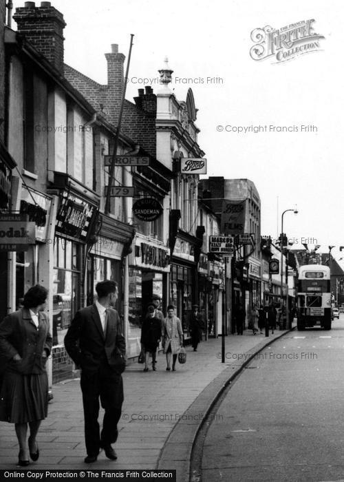 Photo of Gillingham, High Street, People c.1960