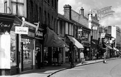 High Street, Shops c.1955, Gillingham