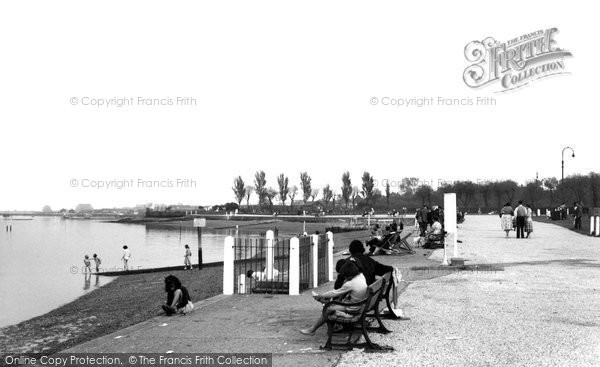 Photo of Gillingham, the Promenade c1955