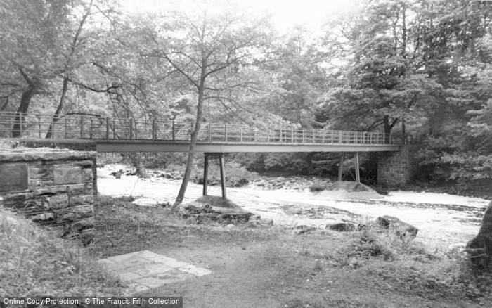 Photo of Gilsland, The Footbridge c.1955