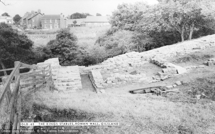 Photo of Gilsland, The Kings Stables, Roman Wall c.1955