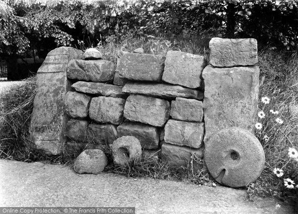Photo of Gilsland, The Vicarage, Roman Altars And Stones 1924
