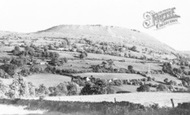 Gilwern, Gilwern Hill from Pant-y-Beiliau c1955